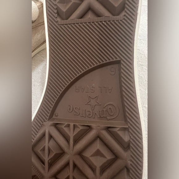 Brand new Converse Chuck Taylor All Star Lift Platform Faux Mohair. NWOT - Picture 9 of 13